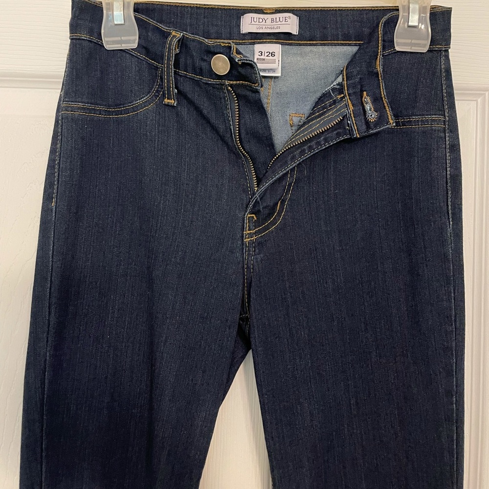 Judy Blue size 3/26 dark wash flare jeans.